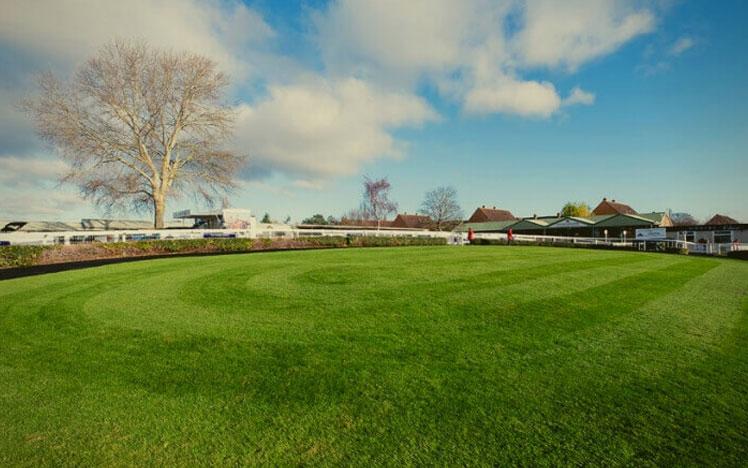 Parade Ring at the Hereford Racecourse.