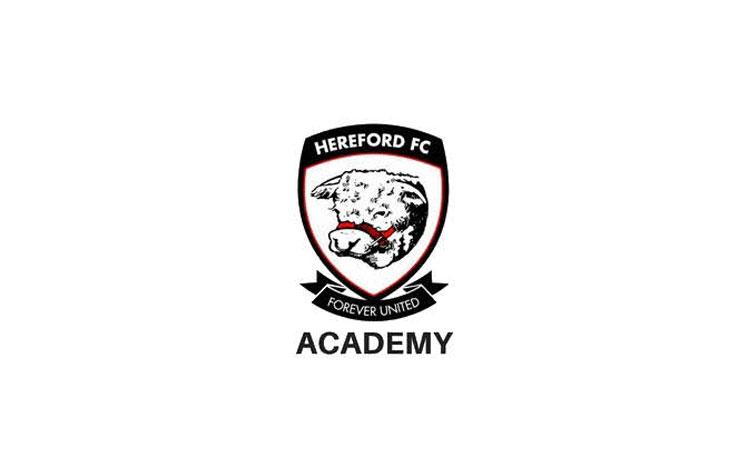 Banner featuring Hereford Football Club logo.