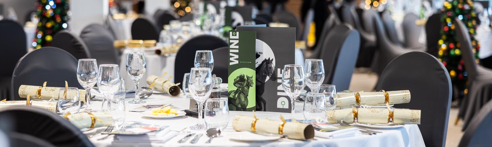 EVH Christmas dinner table 